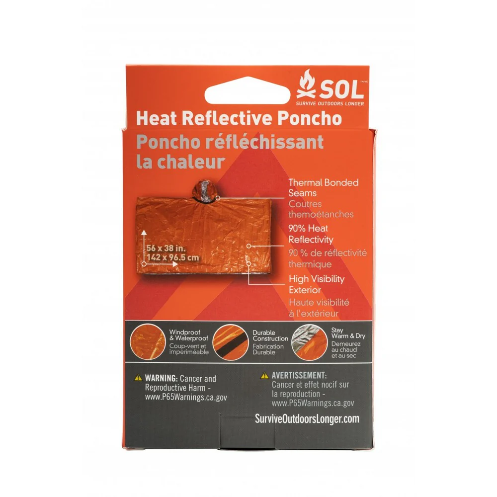 Poncho réfléchissant la chaleur SOL - Image 3